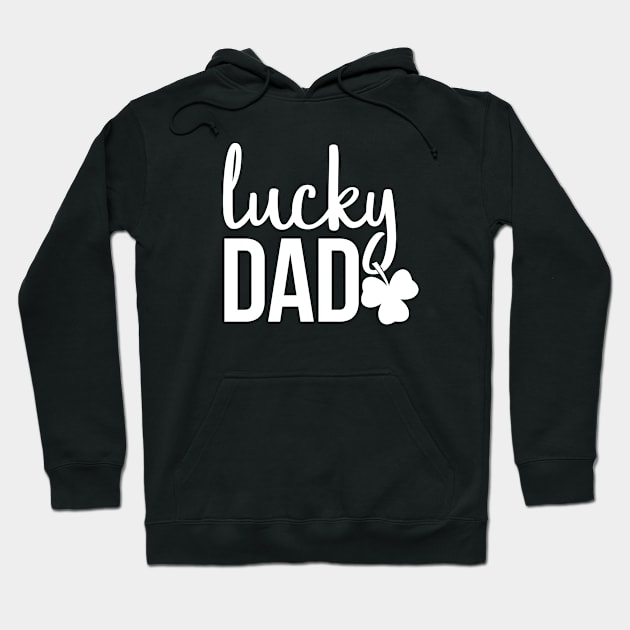 lucky dad Hoodie by hoopoe